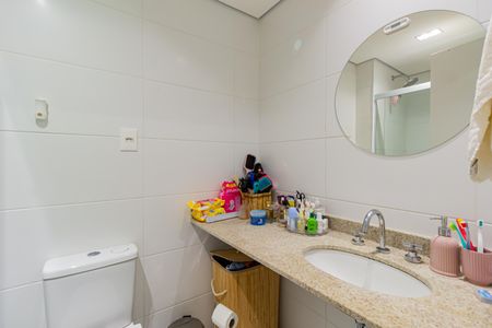 Banheiro de kitnet/studio à venda com 1 quarto, 30m² em Jardim das Acacias, São Paulo