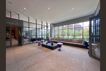 Studio à venda com 30m², 1 quarto e sem vagaHall social