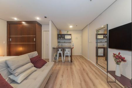 Sala de kitnet/studio à venda com 1 quarto, 29m² em Chácara Santo Antônio (zona Sul), São Paulo
