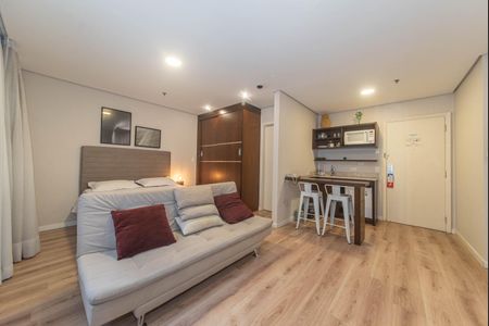 Sala de kitnet/studio à venda com 1 quarto, 29m² em Chácara Santo Antônio (zona Sul), São Paulo