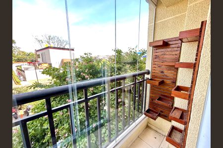 Varanda da Sala de apartamento para alugar com 2 quartos, 48m² em Jardim Albertina, Guarulhos