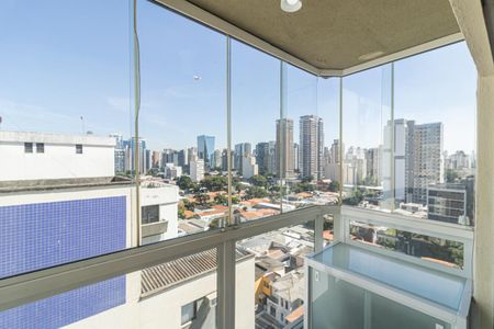 Varanda de apartamento à venda com 2 quartos, 86m² em Vila Nova Conceição, São Paulo