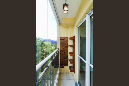 Varanda da Sala de apartamento para alugar com 2 quartos, 48m² em Jardim Albertina, Guarulhos