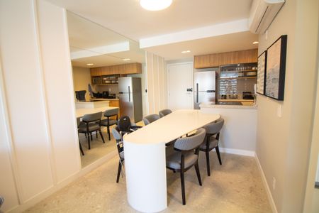 Sala de Jantar de apartamento à venda com 2 quartos, 64m² em Vila Cordeiro, São Paulo