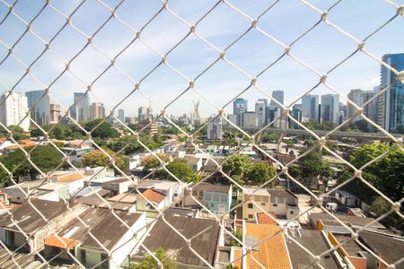 Varanda - Vista de apartamento à venda com 2 quartos, 64m² em Vila Cordeiro, São Paulo