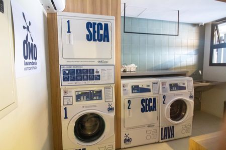 Área comum - Lavanderia de apartamento à venda com 2 quartos, 64m² em Vila Cordeiro, São Paulo