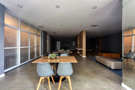 Studio à venda com 39m², 1 quarto e 1 vagaSalão de Festas