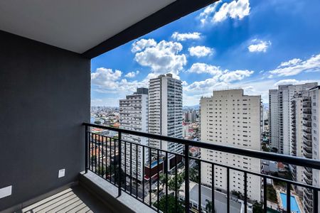Varanda da Sala de kitnet/studio à venda com 1 quarto, 39m² em Belenzinho, São Paulo