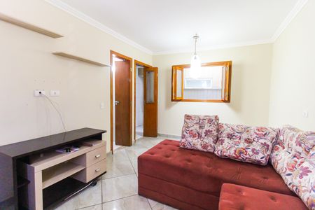 Sala de casa de condomínio para alugar com 2 quartos, 52m² em Itaquera, São Paulo