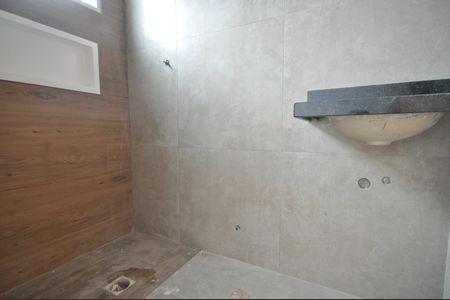 Casa para alugar com 80m², 3 quartos e 1 vagaBanheiro da suíte