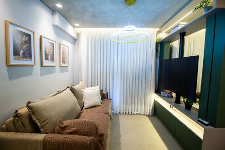 Sala de apartamento para alugar com 1 quarto, 47m² em Parque Campolim, Sorocaba