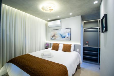 Apartamento para alugar com 47m², 1 quarto e 1 vagaSuíte