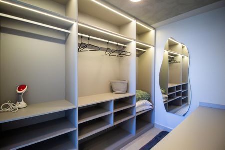 Apartamento para alugar com 47m², 1 quarto e 1 vagaCloset da suíte