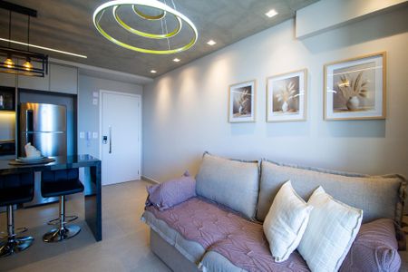 Sala de apartamento para alugar com 1 quarto, 47m² em Parque Campolim, Sorocaba