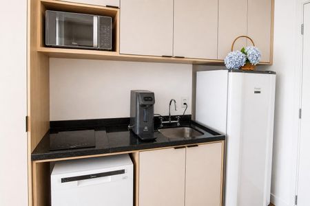 Studio para alugar com 27m², 1 quarto e sem vagaCozinha