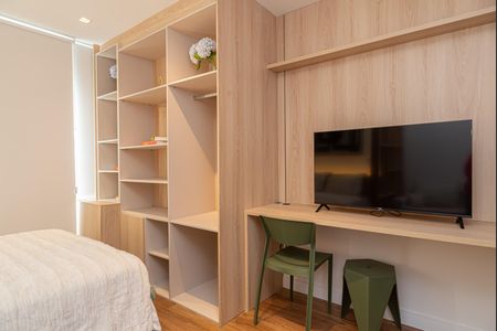 Sala de kitnet/studio para alugar com 1 quarto, 27m² em Bela Vista, São Paulo