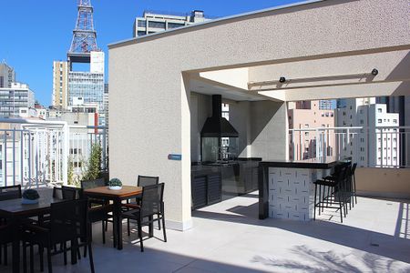 Studio para alugar com 27m², 1 quarto e sem vagaChurrasqueira 2