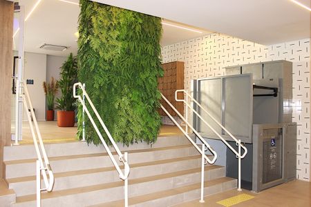 Studio para alugar com 27m², 1 quarto e sem vagaHall Social