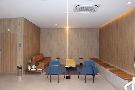 Studio para alugar com 27m², 1 quarto e sem vagaHall Social