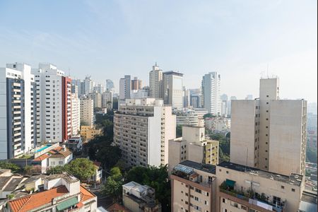 Vista do Quarto de kitnet/studio para alugar com 1 quarto, 27m² em Bela Vista, São Paulo