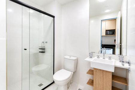Studio para alugar com 27m², 1 quarto e sem vagaBanheiro