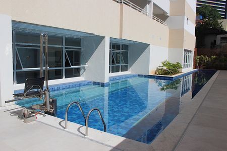 Studio para alugar com 27m², 1 quarto e sem vagaPiscina