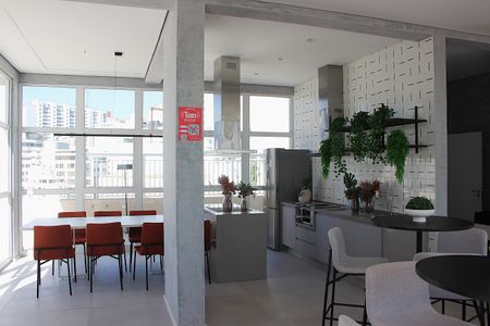 Studio para alugar com 27m², 1 quarto e sem vagaSalão de Festas