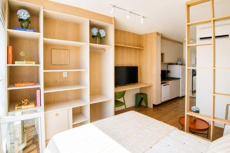 Dormitório de kitnet/studio para alugar com 1 quarto, 27m² em Bela Vista, São Paulo
