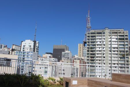 Studio para alugar com 27m², 1 quarto e sem vagaRooftop