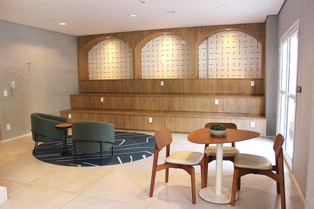 Studio para alugar com 27m², 1 quarto e sem vagaCoworking