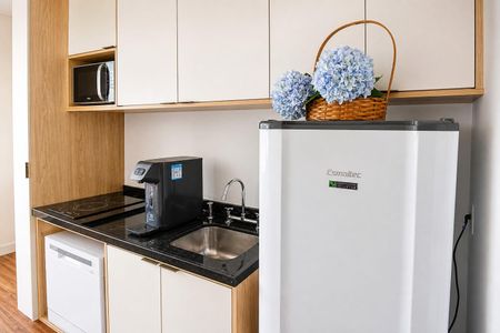 Studio para alugar com 27m², 1 quarto e sem vagaCozinha