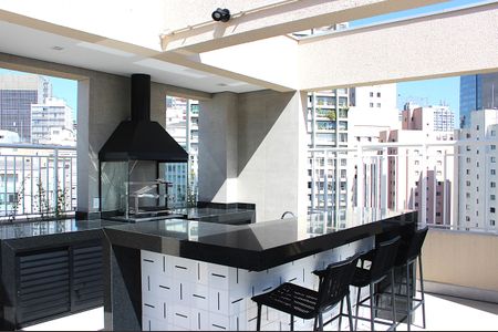 Studio para alugar com 27m², 1 quarto e sem vagaChurrasqueira 2