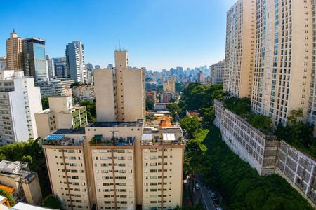 Vista do Dormitório de kitnet/studio para alugar com 1 quarto, 27m² em Bela Vista, São Paulo