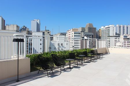 Studio para alugar com 27m², 1 quarto e sem vagaRooftop