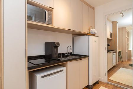 Studio para alugar com 27m², 1 quarto e sem vaga Studio para alugar com 27m², 1 quarto e sem vagaCozinha