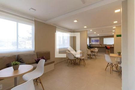 Apartamento para alugar com 33m², 2 quartos e sem vagaÁrea comum - Salão de festas