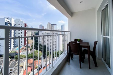 Studio para alugar com 27m², 1 quarto e sem vagaVaranda / Área de Serviço
