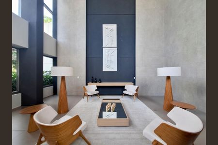 Apartamento para alugar com 75m², 2 quartos e 1 vagaHall social