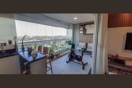 Varanda Gourmet de apartamento à venda com 3 quartos, 118m² em Umuarama, Osasco