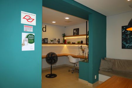 Apartamento para alugar com 32m², 2 quartos e sem vagaÁrea comum - Coworking