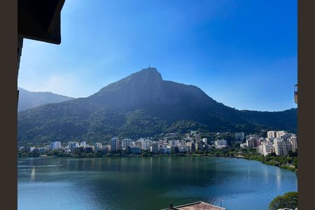 Apartamento para alugar com 126m², 3 quartos e 1 vagaQuarto 2 - vista para o Cristo Redentoe