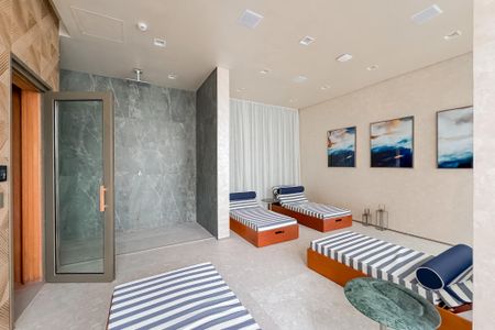 Apartamento à venda com 79m², 2 quartos e 1 vagaSpa e Sauna