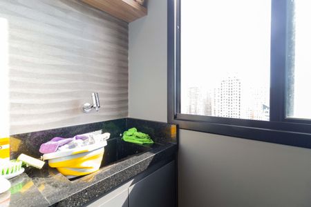 Apartamento à venda com 27m², 1 quarto e sem vagaCozinha e Área de Serviço