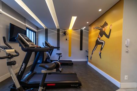 Apartamento à venda com 27m², 1 quarto e sem vagaAcademia