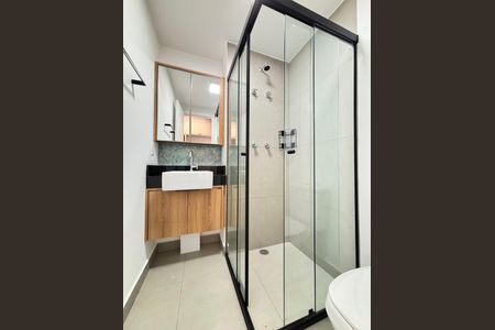 Studio para alugar com 24m², 1 quarto e sem vagaBanheiro