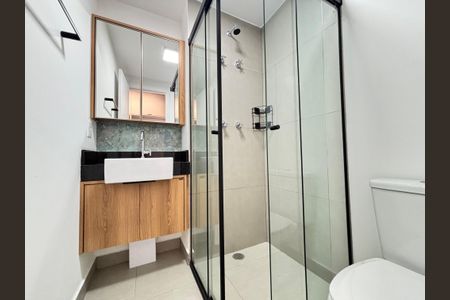 Studio para alugar com 24m², 1 quarto e sem vagaBanheiro