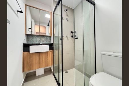 Studio para alugar com 24m², 1 quarto e sem vagaBanheiro