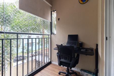 Varanda da Sala de apartamento à venda com 2 quartos, 49m² em Jardim Celeste, São Paulo
