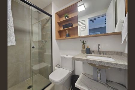Casa de condomínio para alugar com 25m², 1 quarto e sem vagaBanheiro
