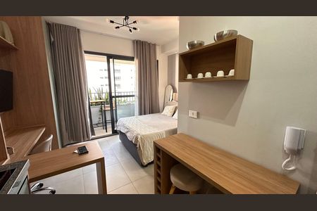Studio para alugar com 28m², 1 quarto e sem vaga